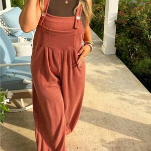 Women's Blakeley Rust Jumpsuit